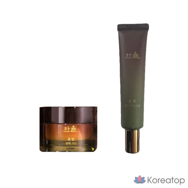 Крем для повышения эластичности кожи и крем для глаз HANYUL Songdam, 1 комплект, 1 шт.