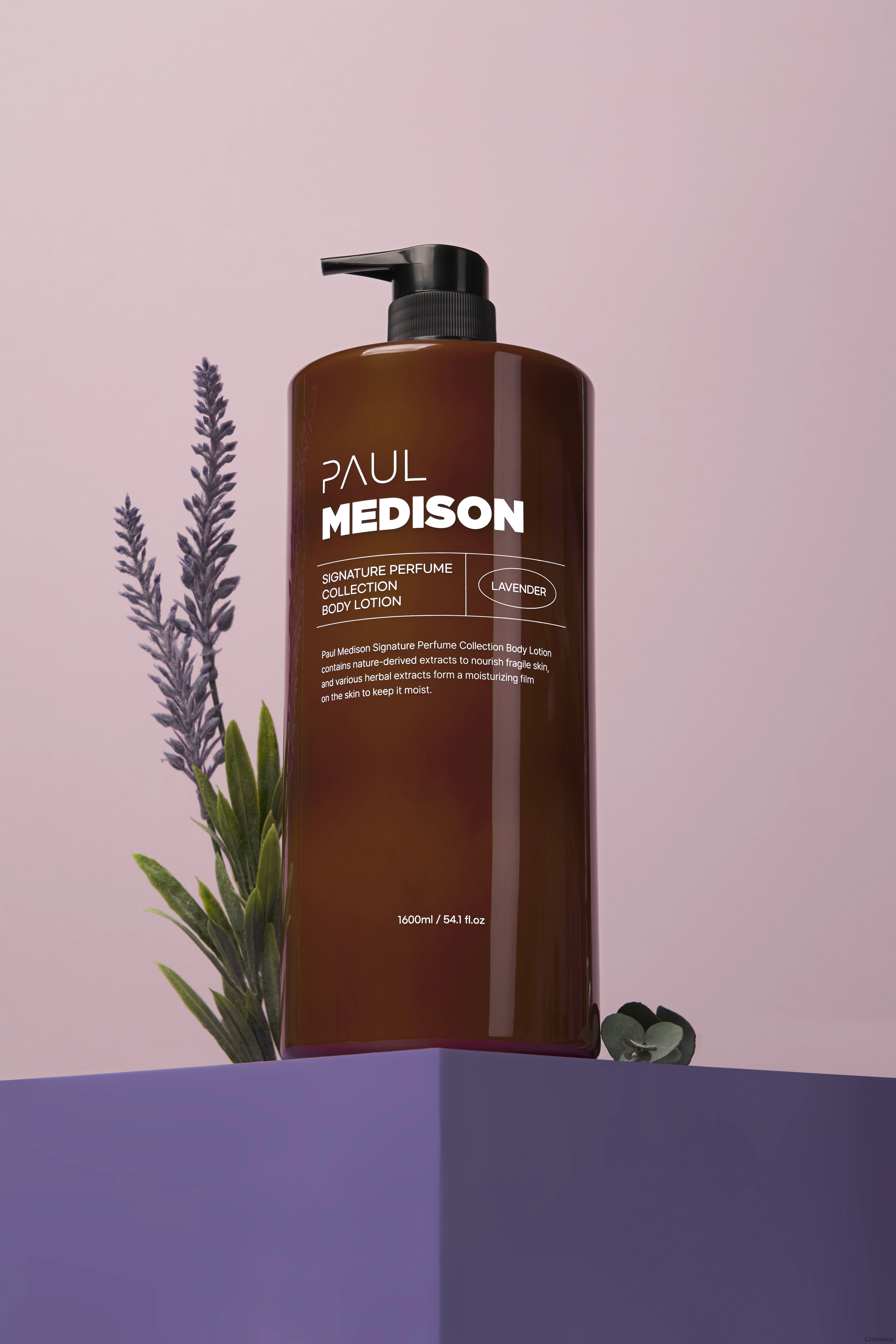 Лосьон для тела PAUL MEDISON Signature Perfume Collection Lavender, 1,6 л, 1 шт.