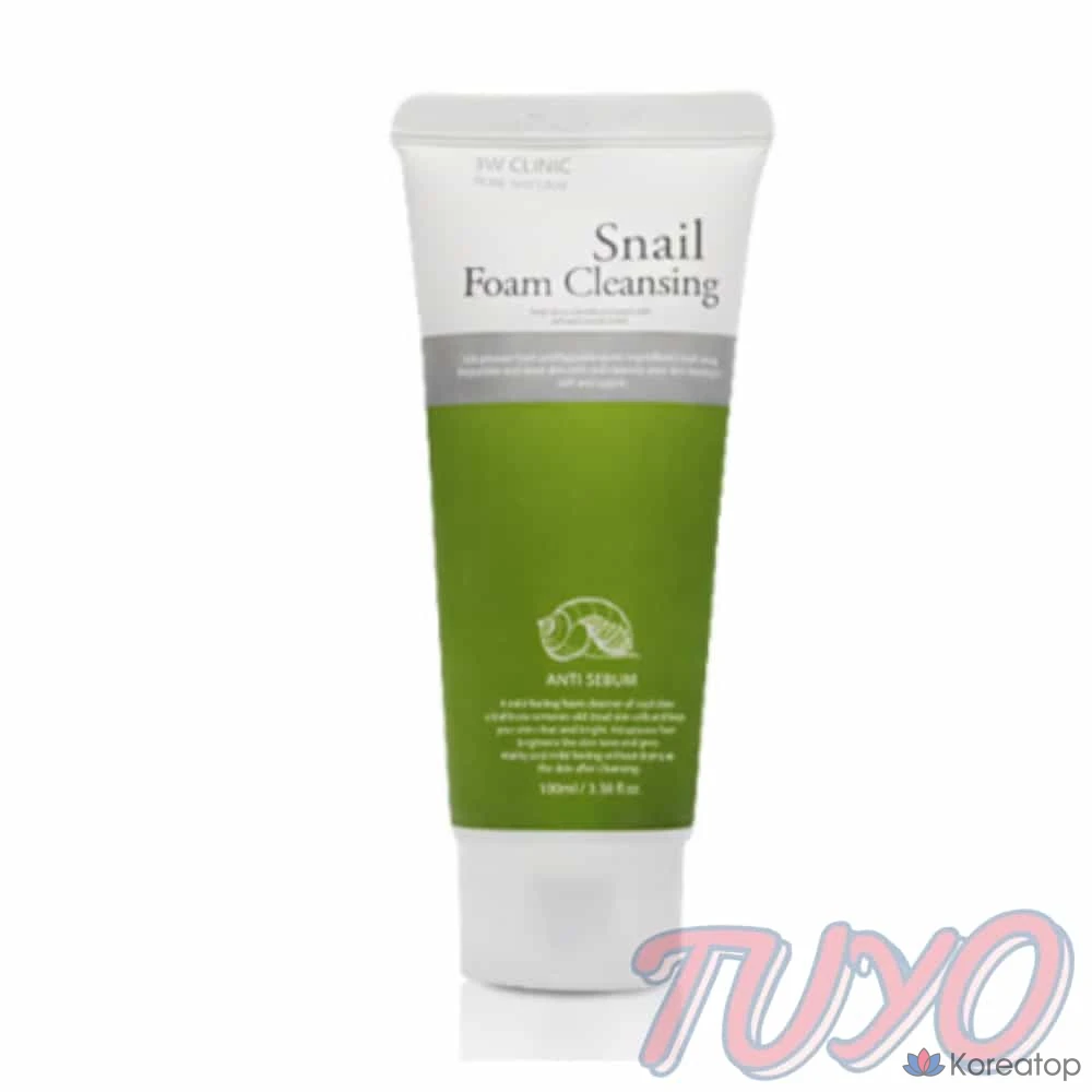 Пенка для умывания 3W Clinic Snail Foam Cleanser, 100 мл, фото 2