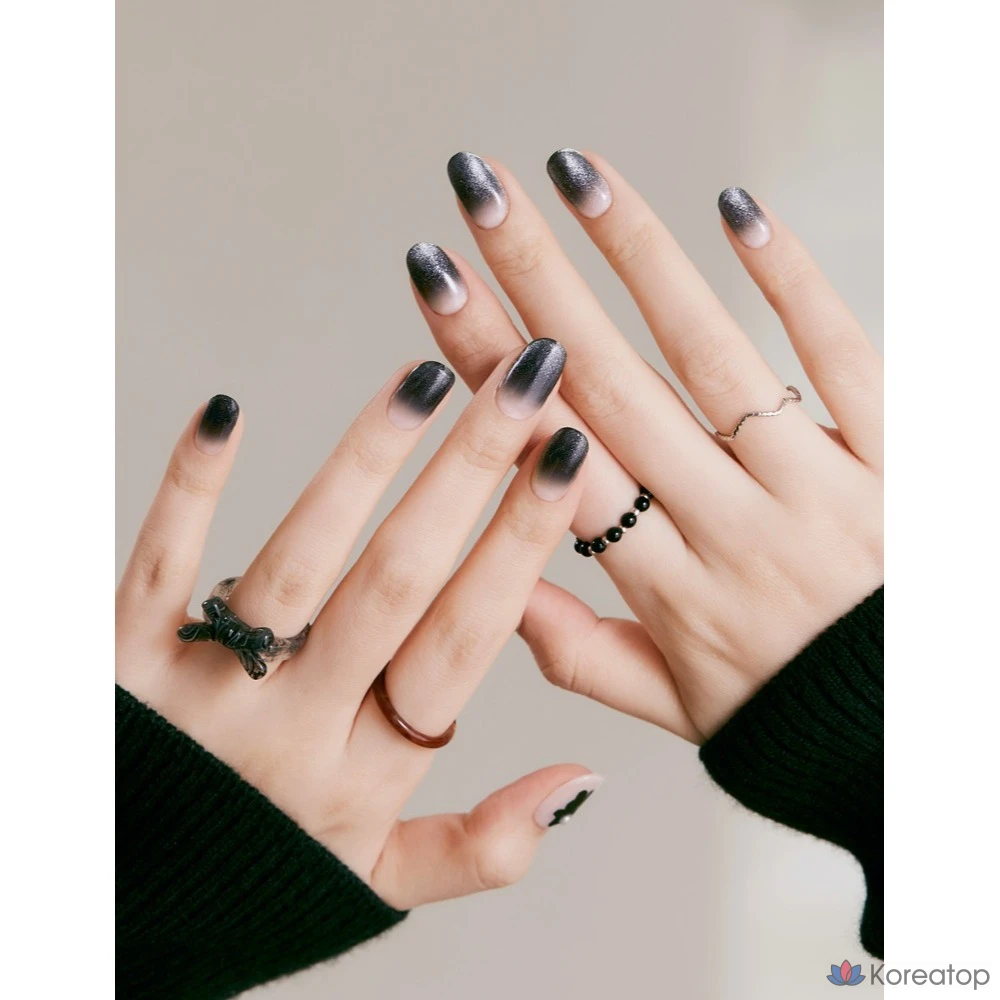 Набор для ухода Ohora N Bunny Nail Sticker Set, Black, 1 шт.
