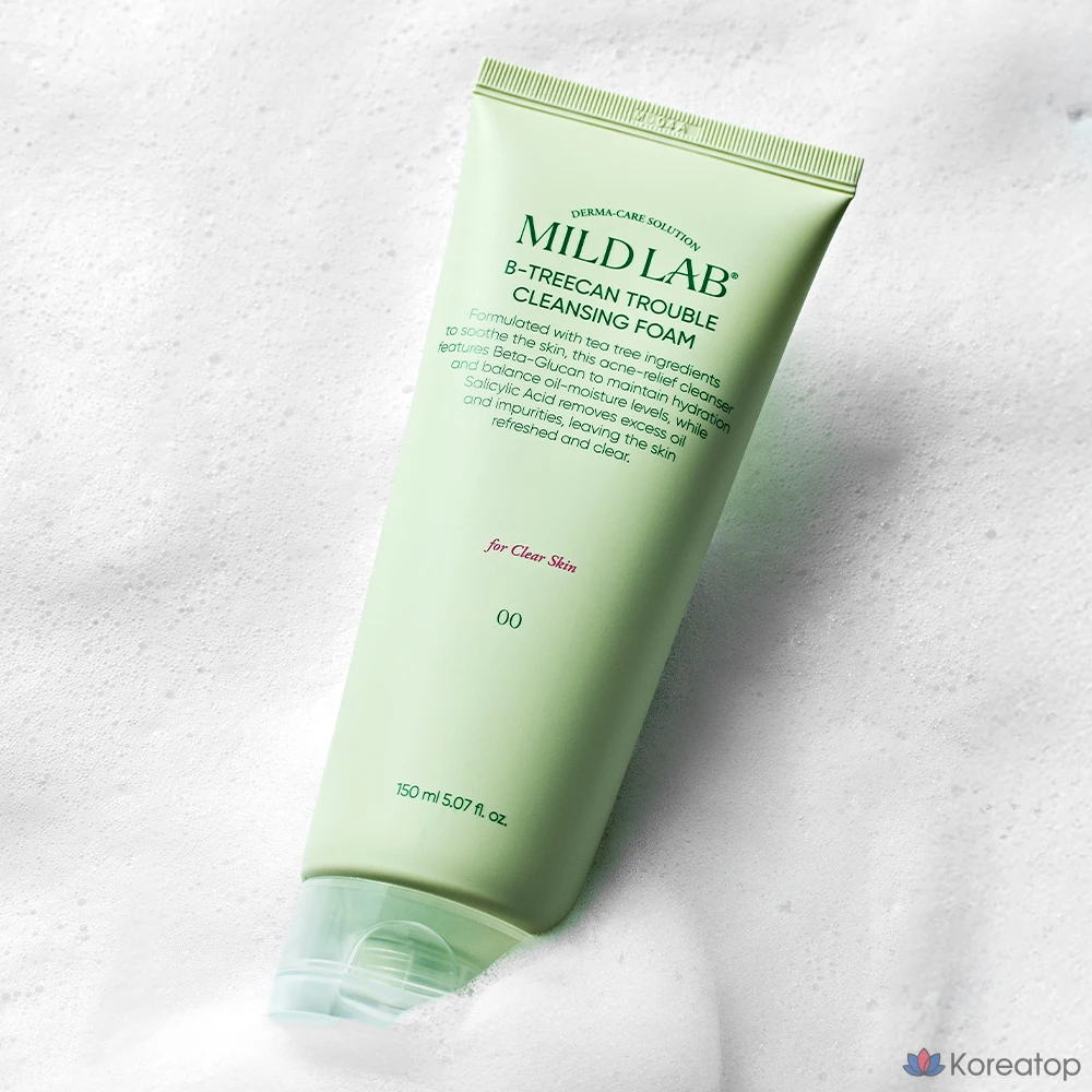 Очищающая пенка для лица Mild Lab Betatrican Trouble, 1 шт., 150 мл