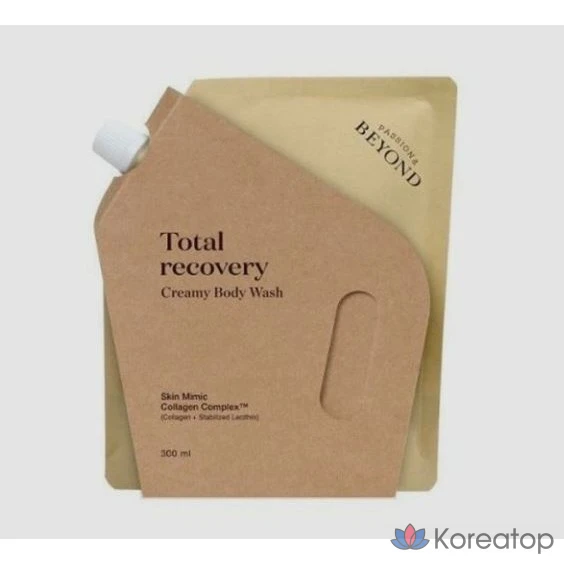 Сменный блок кремообразного геля для душа BEYOND Total Recovery с фруктово-цветочным ароматом, 300 мл, 1 шт.