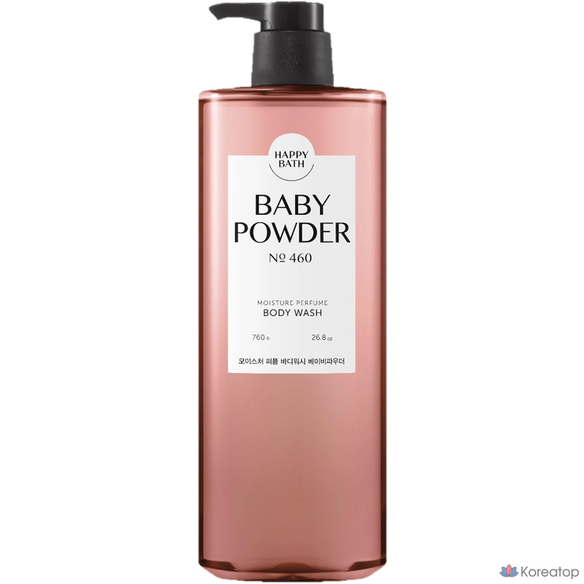 Увлажняющий гель для душа Happy Bath с ароматом детской присыпки, 760 г, 1 шт.