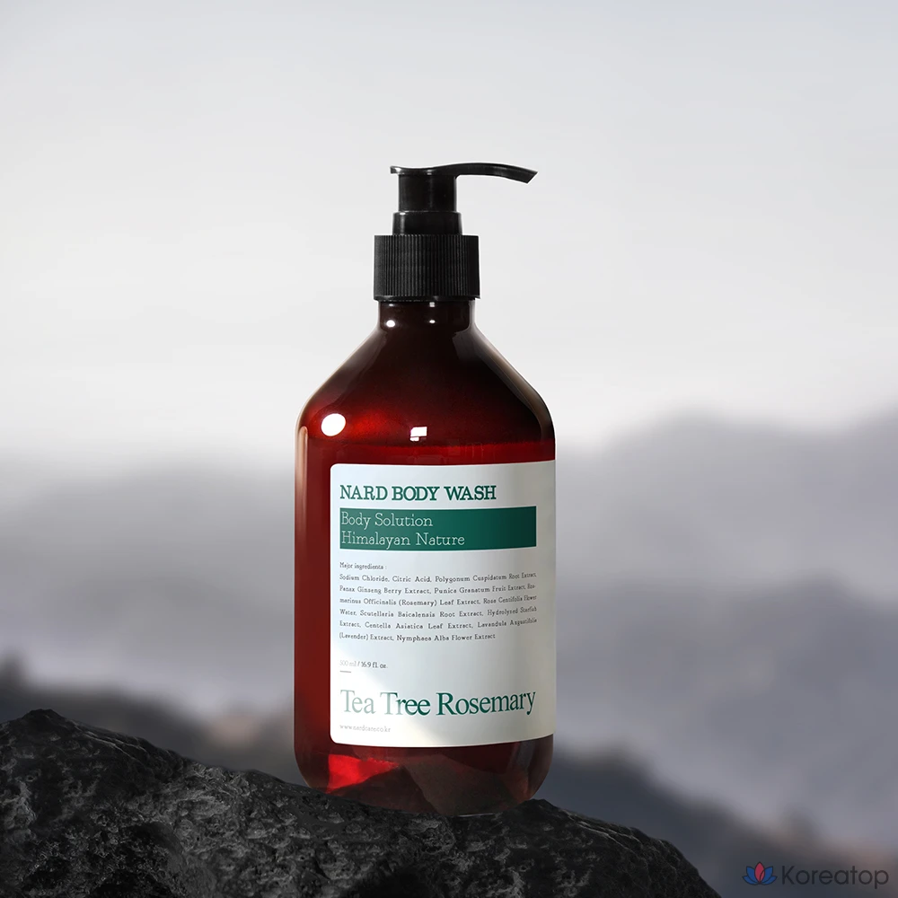 Гель для душа NARD Bouquet Garni с маслом чайного дерева и розмарина, 500 мл, 1 шт.