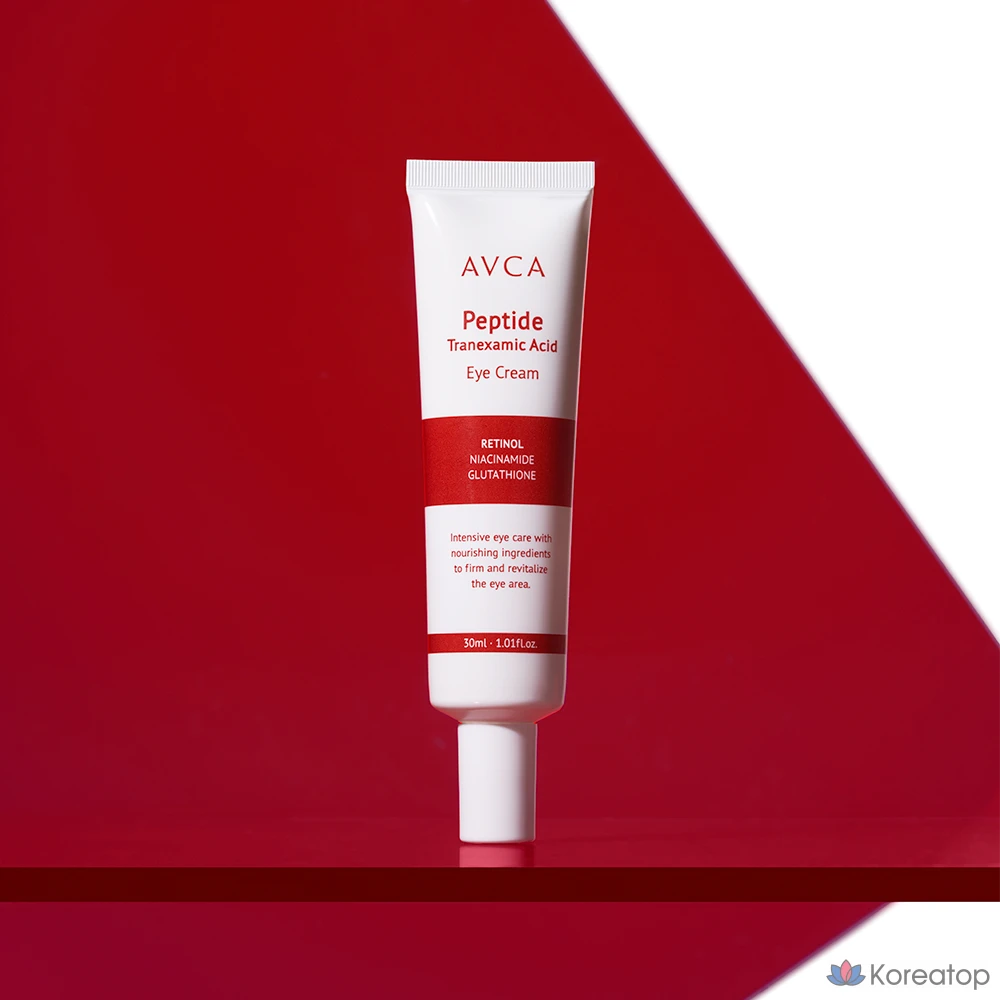 Укрепляющий крем для глаз AVCA с пептидами и транексамовой кислотой, 1 шт., 30 мл