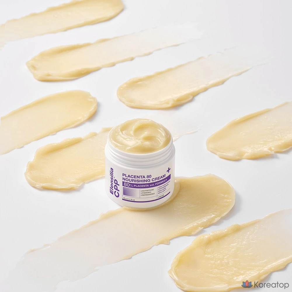 Питательный увлажняющий крем Elensilia Elasticity с высоким содержанием плаценты и витамином CPP, 50 г, 1 шт.