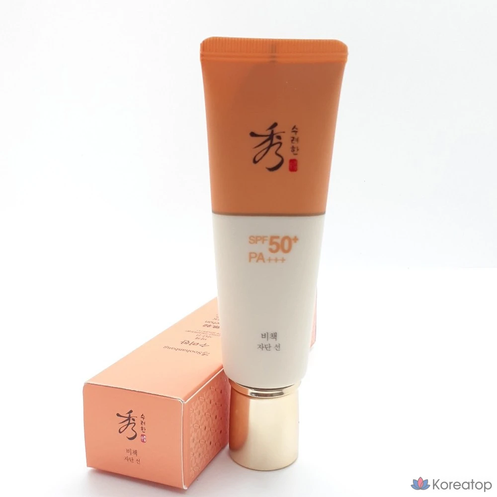 Su-ryeon Bichaekjadan Sunscreen SPF50+ PA+++, 50 мл, 1 шт.
