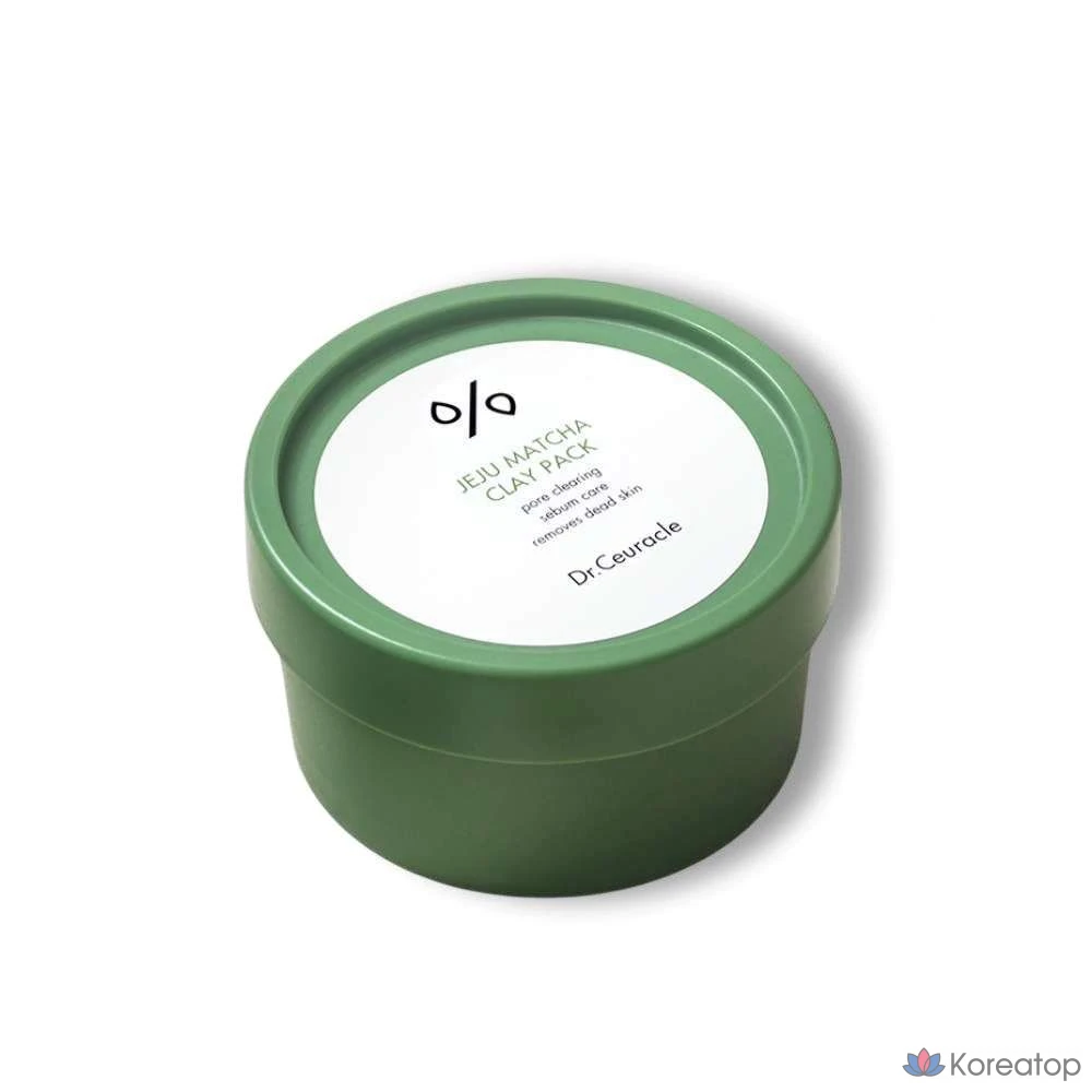 Набор для макияжа Dr. Ceuracle Jeju Matcha Clay Pack, 115 г, 1 упаковка