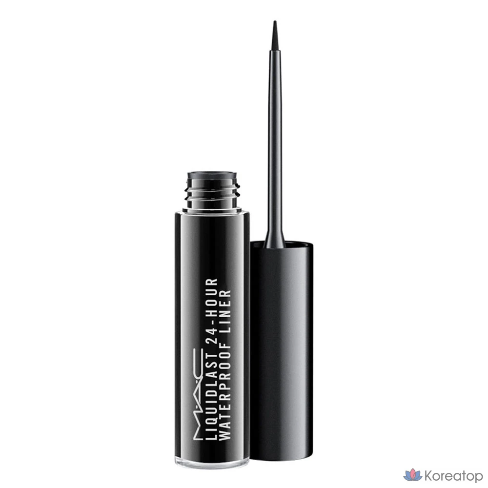 Подводка для глаз Mac Liquidlast 24 Hour Waterproof Liner, оттенок Point Black, 1 шт.