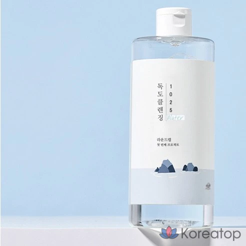 Очищающая вода Round Wrap 1025 Dokdo, 400 мл