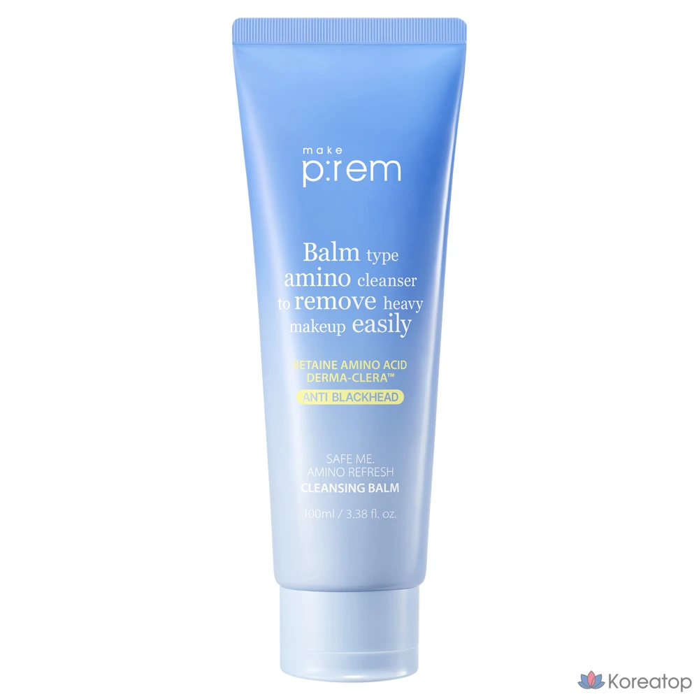 Очищающий бальзам MAKE P:REM Safe Me Amino Refresh Cleansing Balm, 100 мл, 1 шт.