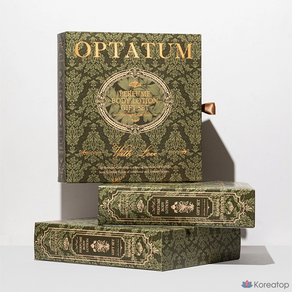Набор для ухода Optatum Perfume Body Lotion 3-piece Set, 1 шт.