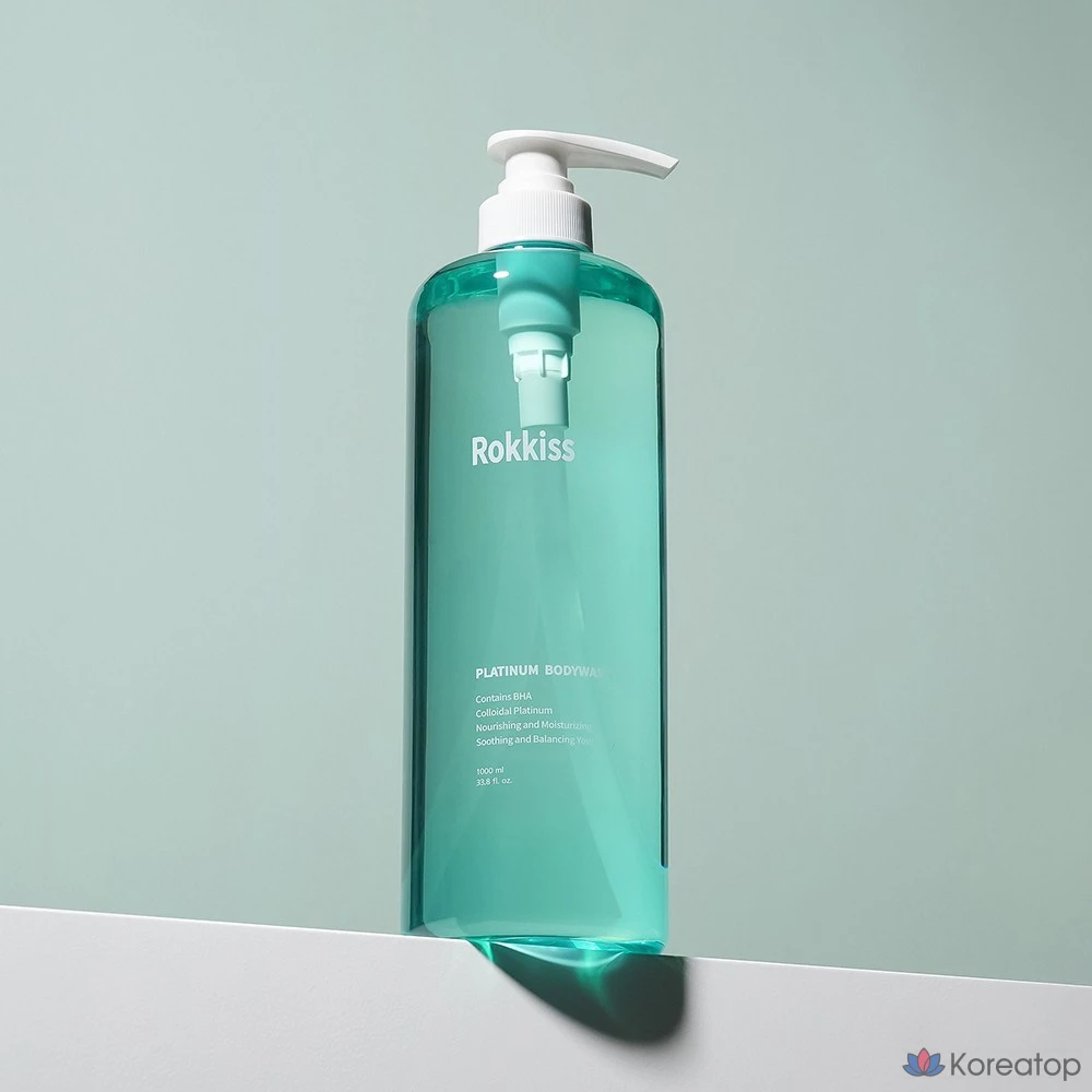 Гель для душа Rokkiss Platinum Mild Acid Body Wash, 1 л, 1 шт.