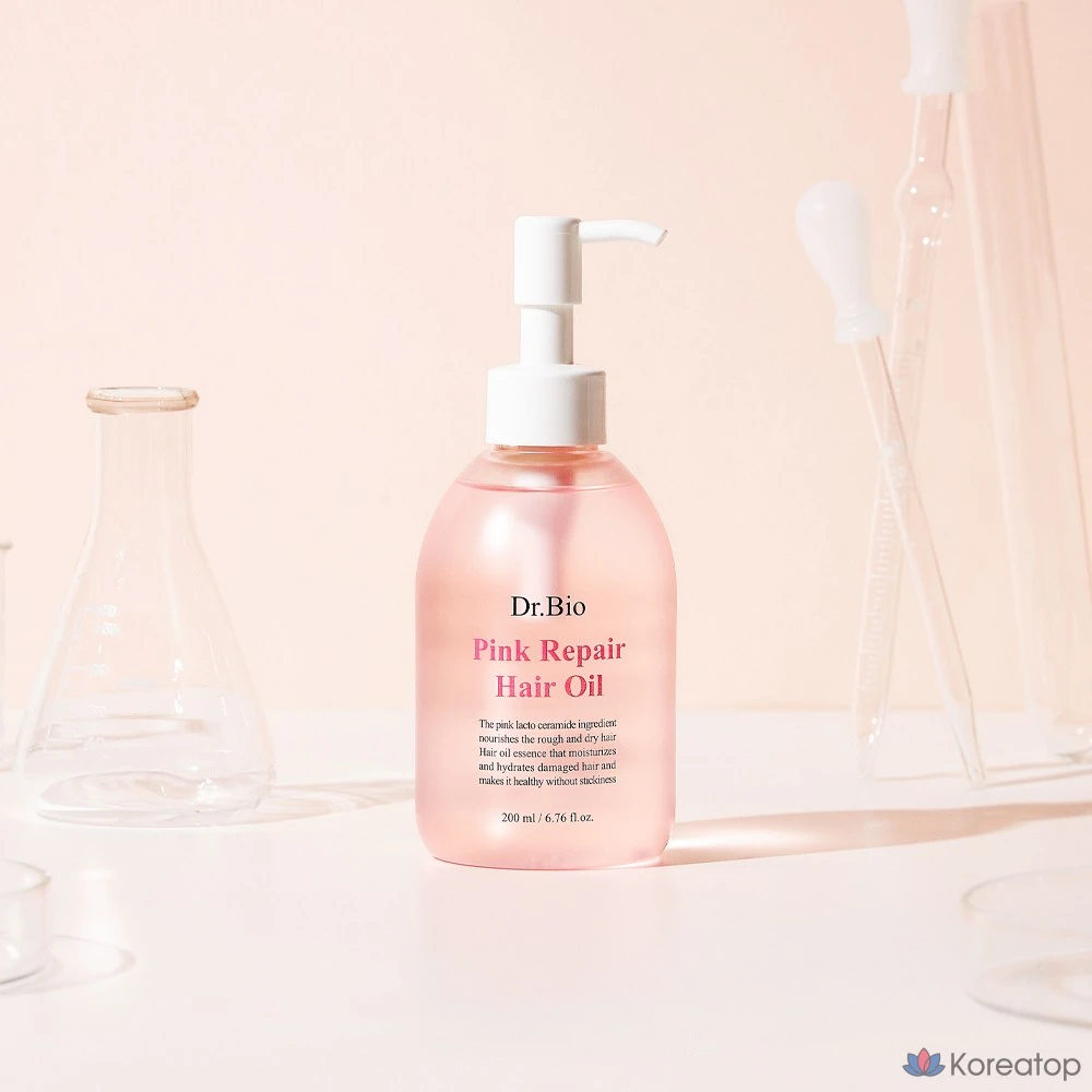 Восстанавливающее масло для волос Dr. Bio Pink, 200 мл, 1 шт.