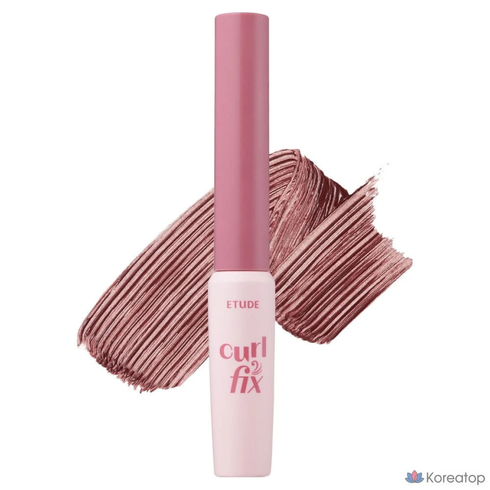 Тушь для ресниц Etude House Curl Fix Skinny Mascara, оттенок 04 Berry Brown, 3 г, 1 шт.