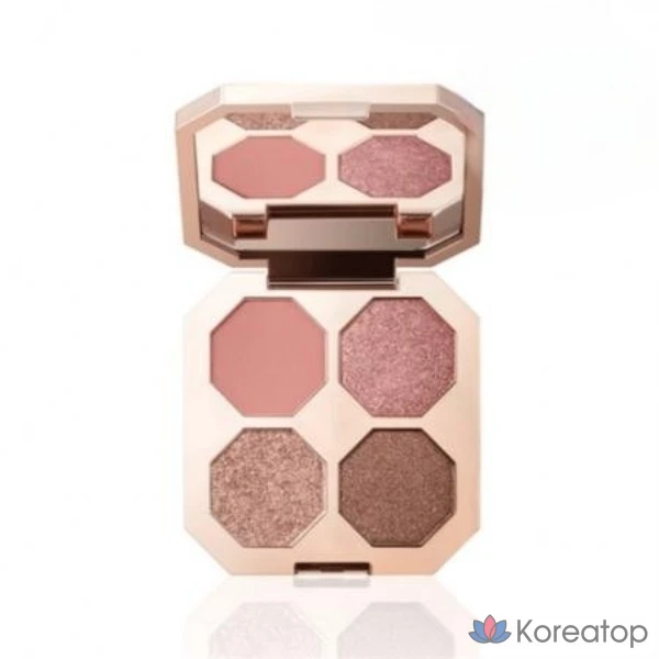 Теневой палитра Dear Dahlia Dream Velvet Eyeshadow Palette, оттенок Love Spell, 5.1 г, 1 шт.