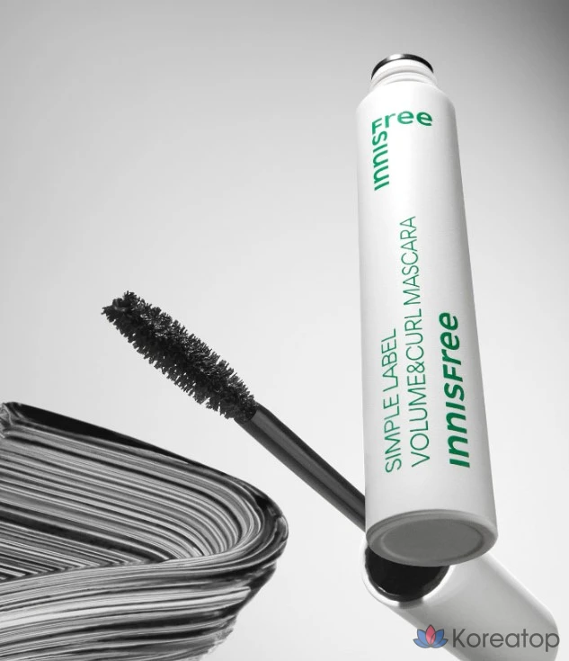 Тушь для ресниц Innisfree Simple Label Long & Curl Mascara, 7.5 г, 1 шт., фото 2