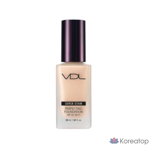 Тональный крем VDL Cover Stain Perfecting Foundation, 30 мл, 1 шт., A01