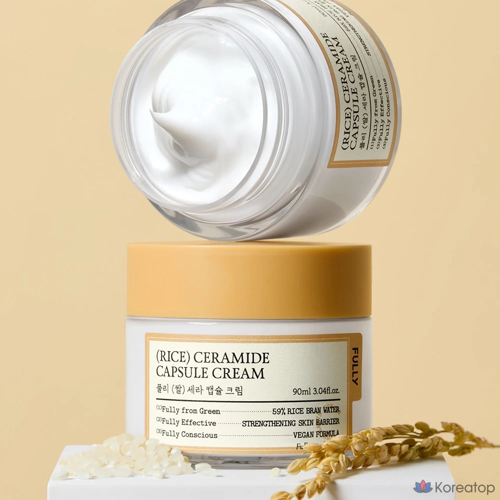 Крем FULLY Rice Cera Capsule Cream, 90 мл, 1 шт.
