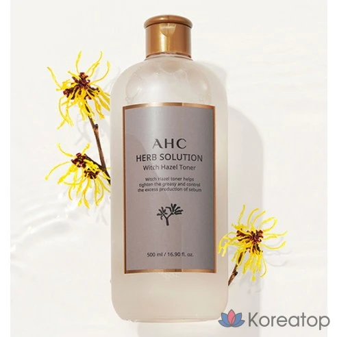 АНС Тонер гамамелиса для жирной кожи (500мл) Herb Solution Toner