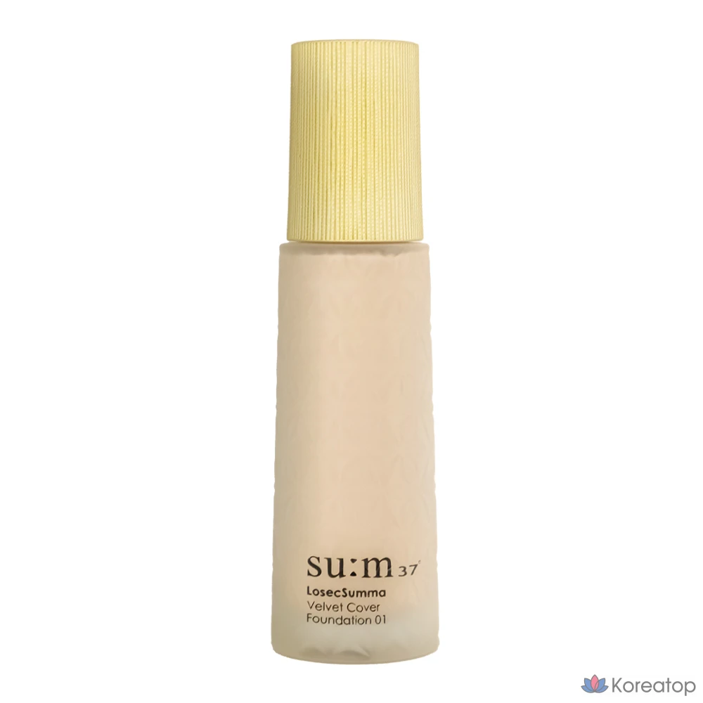 Тональный крем SU:M37 Rosykshumma Velvet Cover Foundation, оттенок 02, 1 шт.