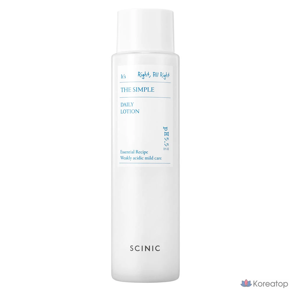 Успокаивающий лосьон Scinic The Simple, 145 мл, 1 шт.