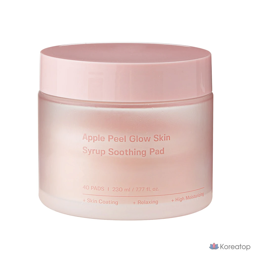 Успокаивающие подушечки Ingredient Editor с сиропом из яблочной кожуры, 230 мл, 40 листов, 1 упаковка.