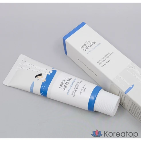 Солнцезащитный крем для лица Round Lab 1+1
