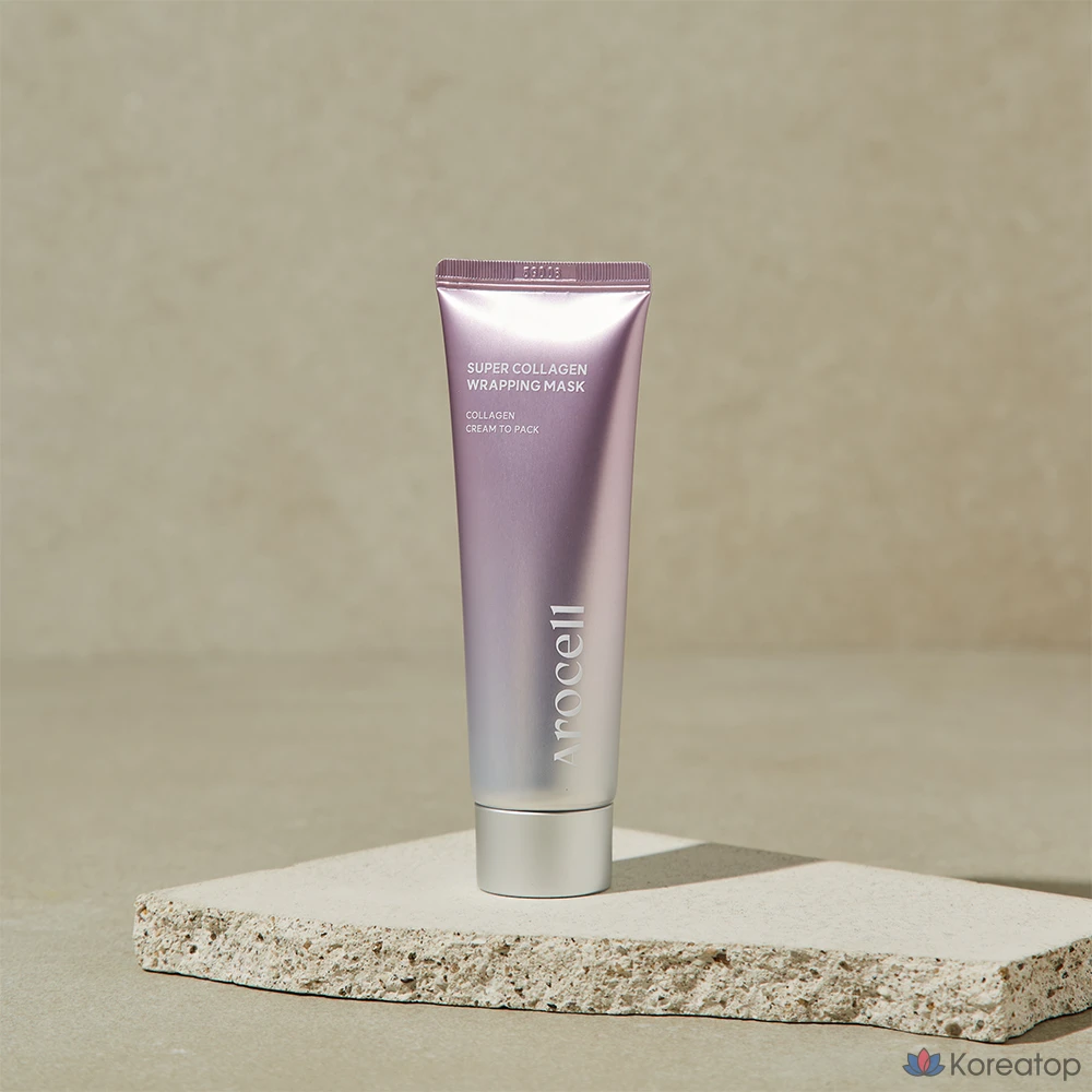 Тканевая маска для лица Arocell Super Collagen Wrapping Mask, 1 шт.
