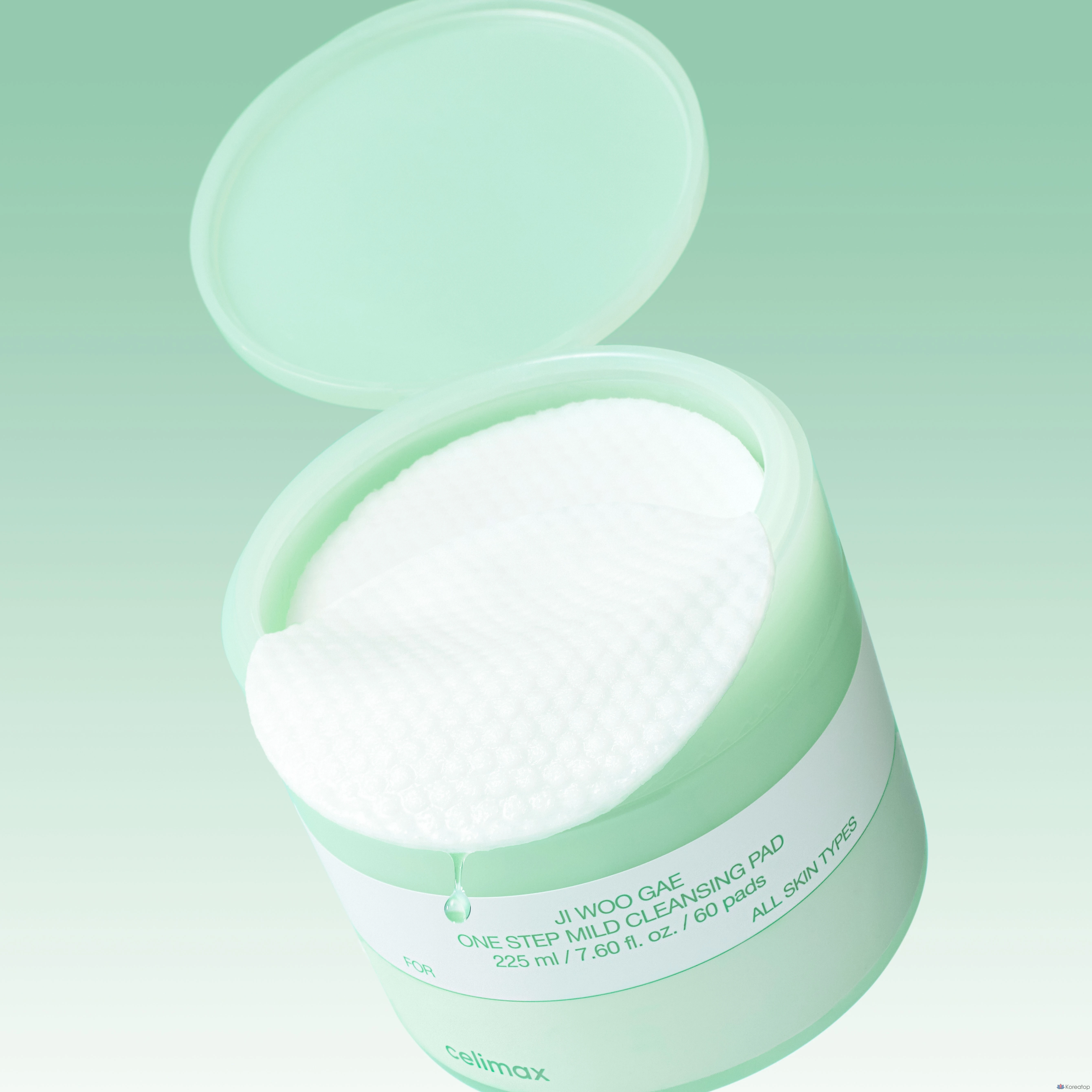 Очищающие пэды Celimax Eraser One Step Mild Cleansing Pad, 60 шт.