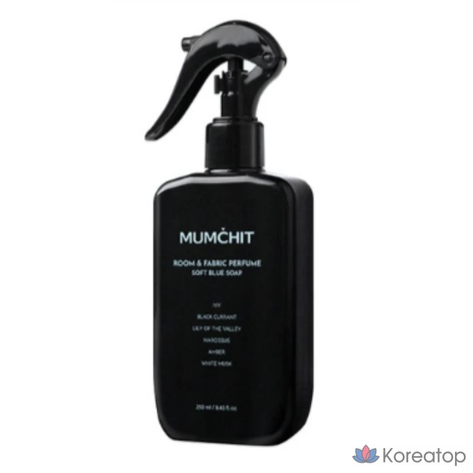 Волокнистые духи Stop большой емкости, 250 мл, Мягкое голубое мыло, 1 шт