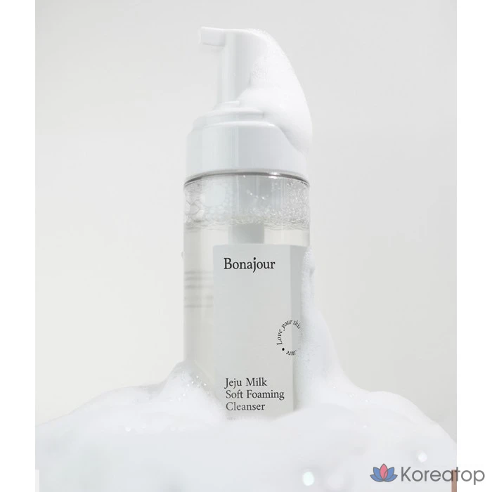Пенящееся очищающее средство Bonajour Jeju Milk Soft, 150 мл, 1 шт.
