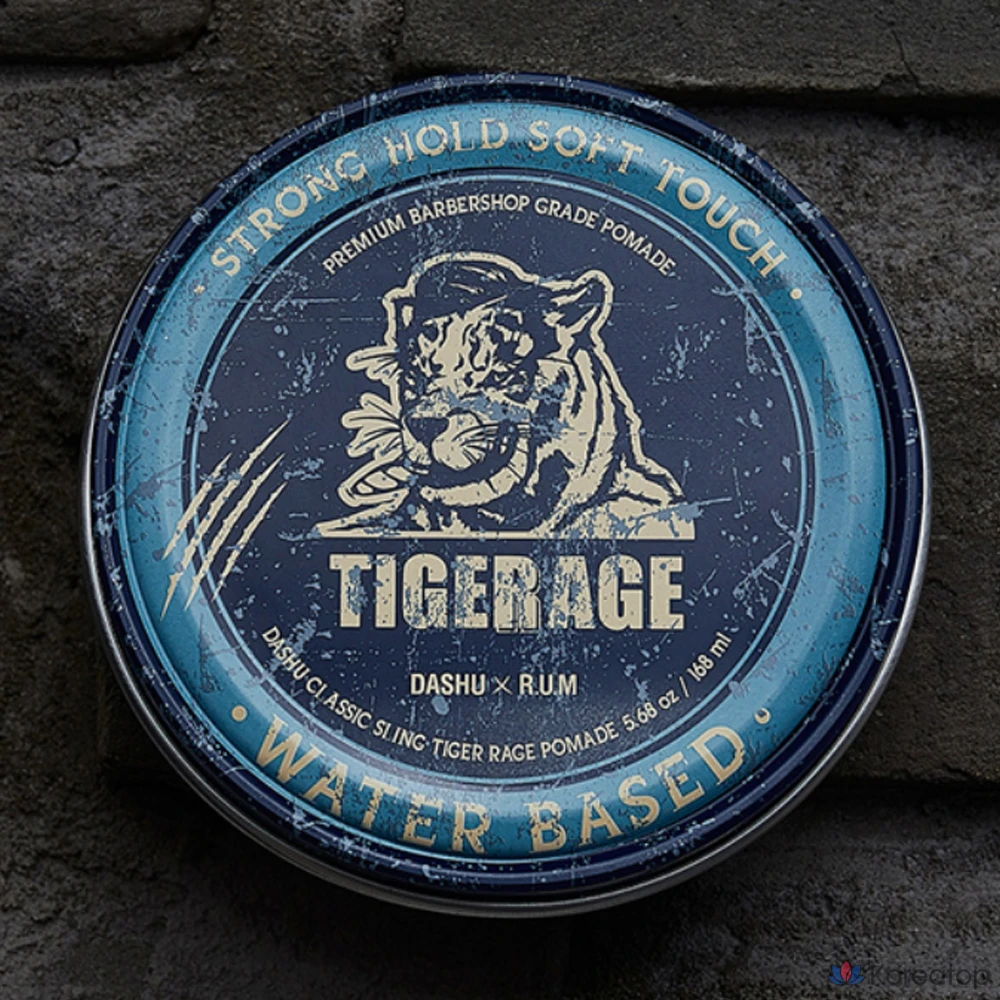 Воск-помада для волос DASHU Classic Tiger Rage на водной основе, 168 мл, 1 шт.