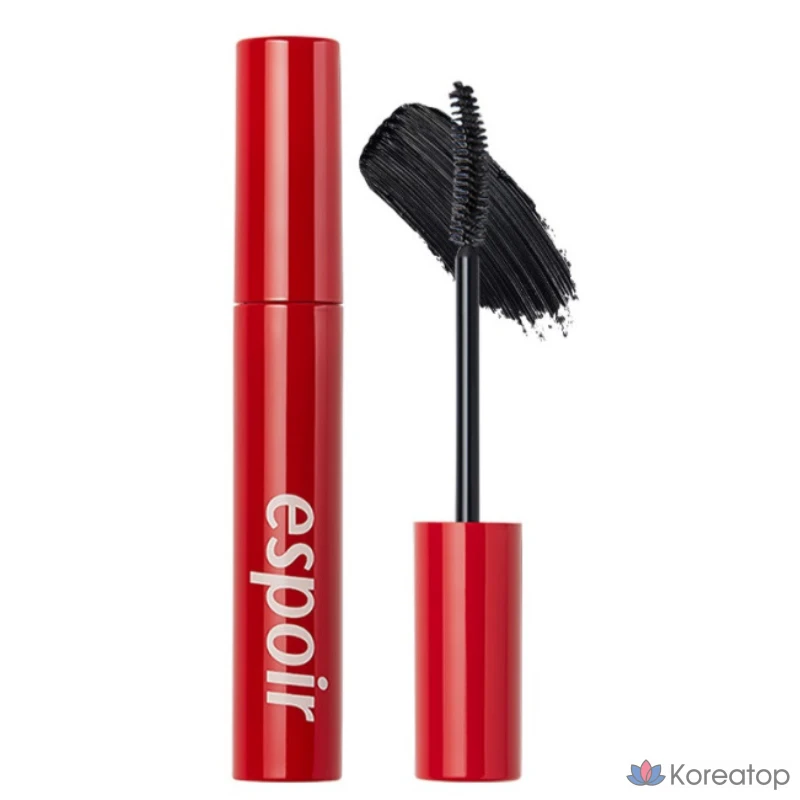 Тушь для ресниц Espoir Waterproof XP No Mascara, оттенок 01 Black Clean Black, 9 г, 1 шт.
