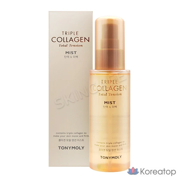 Спрей для лица Tony Moly Triple Collagen Total Tension Mist, 110 мл, 1 шт.