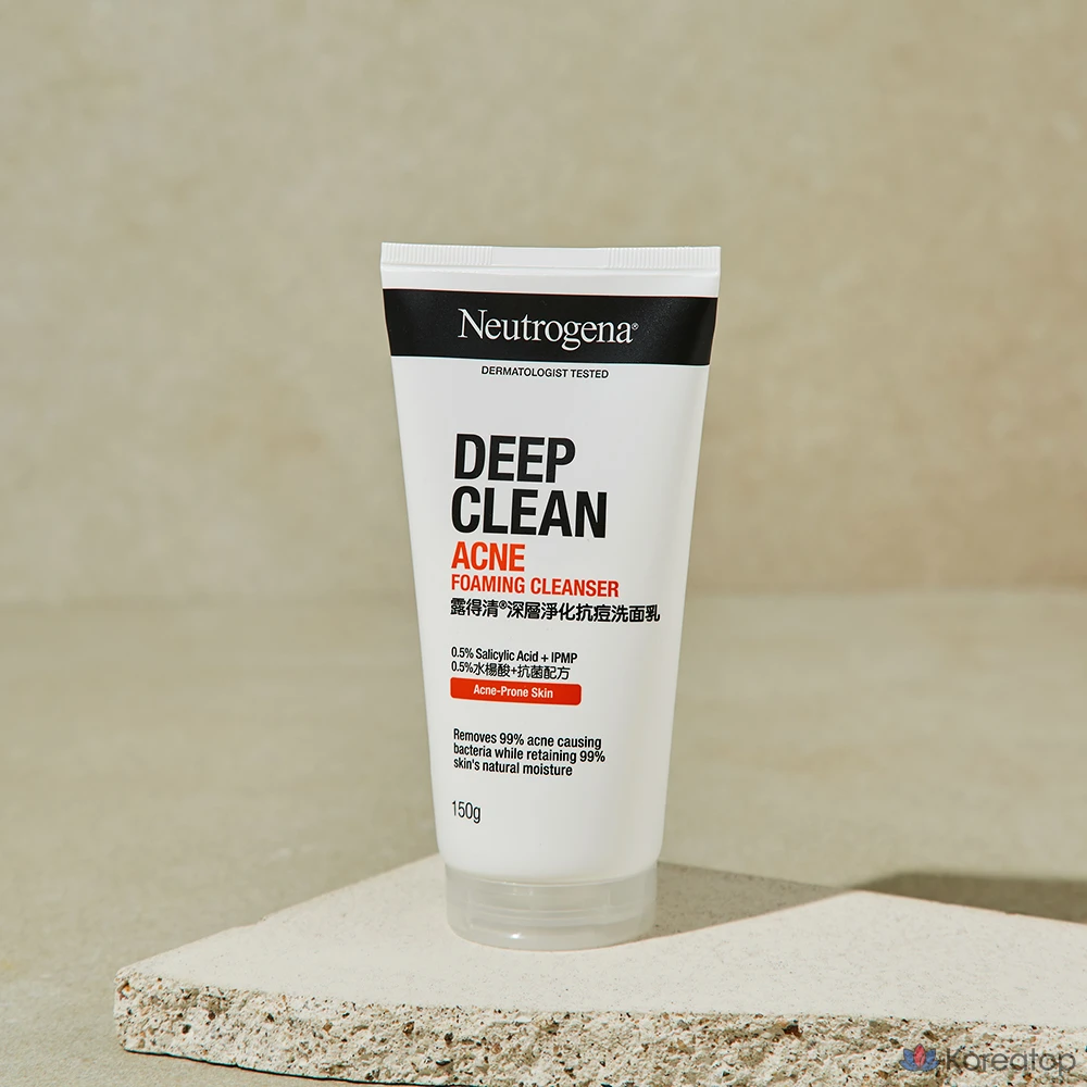 Пенка для умывания Neutrogena Deep Clean Acne, 150 г, 1 шт.