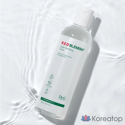 Успокаивающий тоник Dr. Ceuracle Red Blemish Clear, 500 мл, 1 шт., фото 2