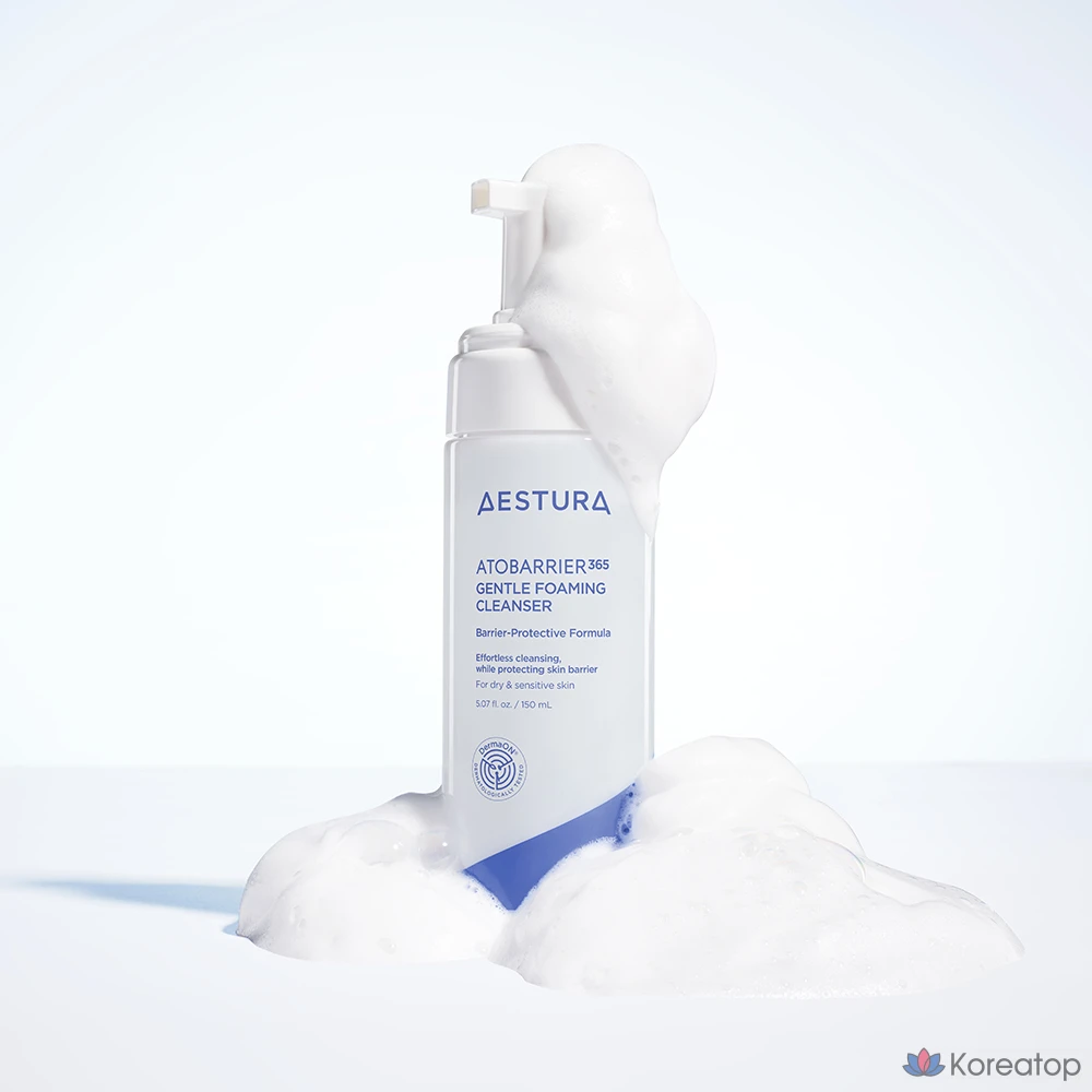 Очищающая пенка AESTURA Atobarrier 365 Gentle Foaming Cleanser, 150 мл, 1 шт.