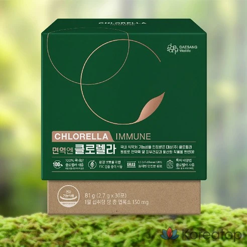 Иммунитет с хлореллой Daesang Welllife