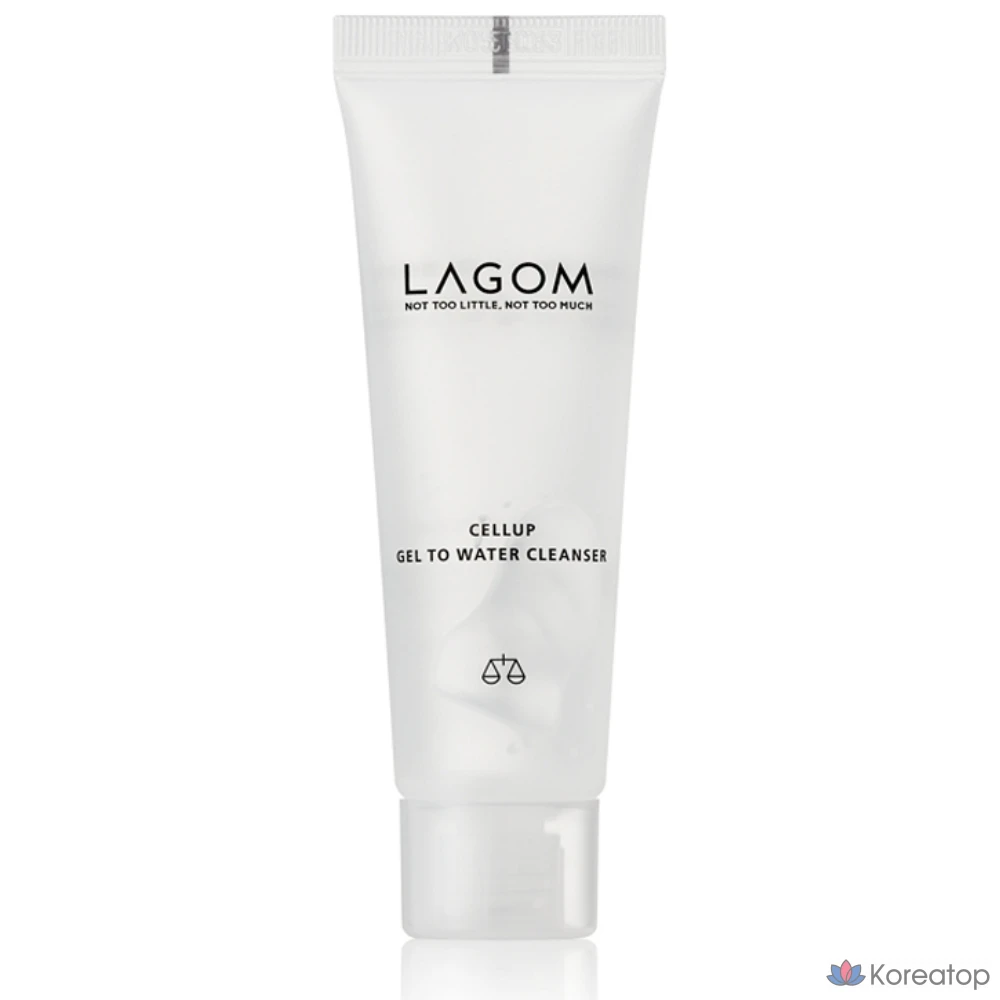 Гель-очищающее средство LAGOM Cellup Gel to Water Cleanser Mini, 220 мл, 1 шт.