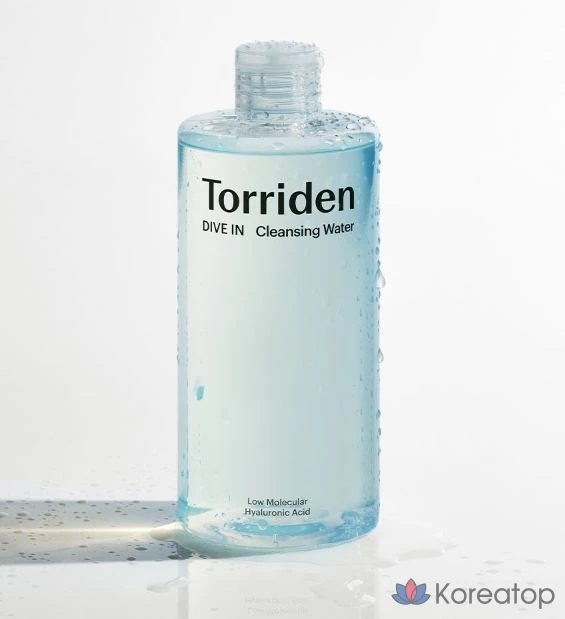 Очищающая вода Torriden Dive-in с низкомолекулярной гиалуроновой кислотой, 400 мл, 1 шт.