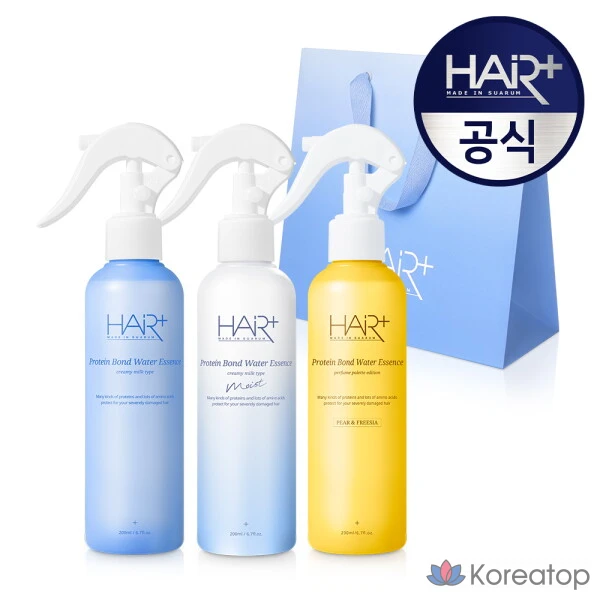 Экстремально поврежденная протеиновая эссенция для восстановления волос Hair Plus, подарочный набор из 3 предметов, 1 шт., 520 мл