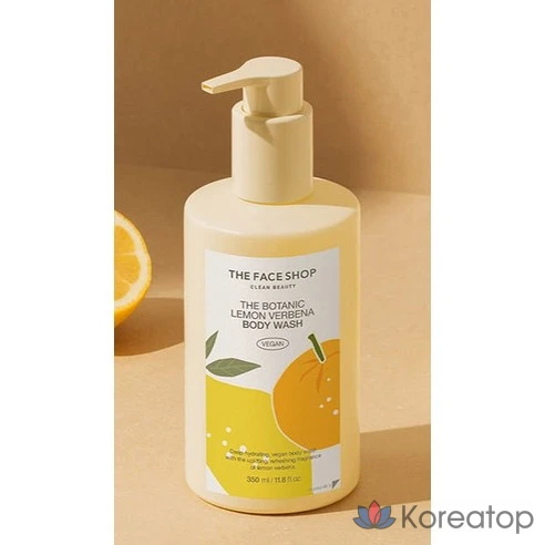 Гель для душа с ароматом лимонной вербены The Face Shop The Botanic