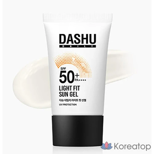 Солнцезащитный гель DASHU Daily Light Fit SPF50+ PA++++, 50 мл, 1 шт.