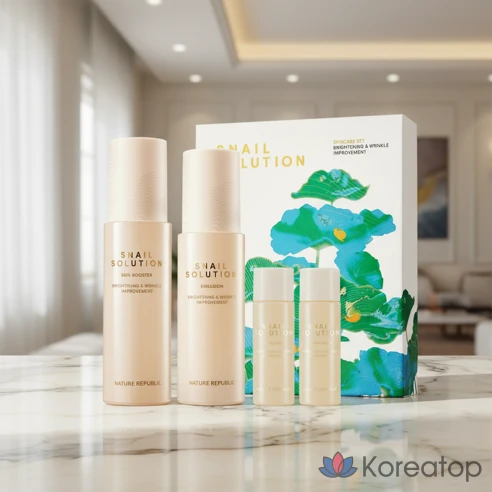 Набор Nature Republic Snail Solution из 2 предметов, 1 комплект