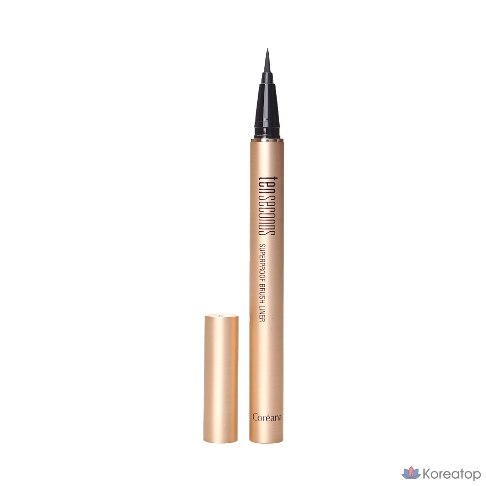 Подводка для глаз Ten Seconds Superproof Brush Liner Coreana, 1 шт.