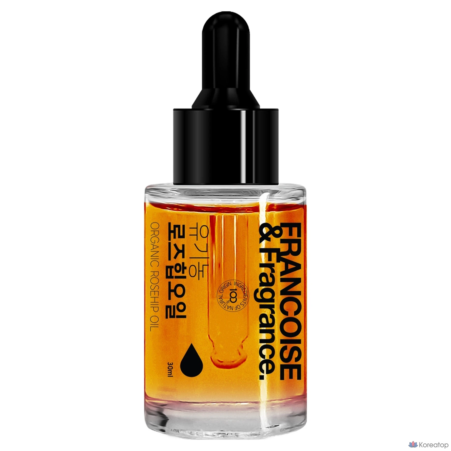 Органическое нерафинированное масло шиповника Francoise&amp;fragrance., 30 мл, 1 шт.