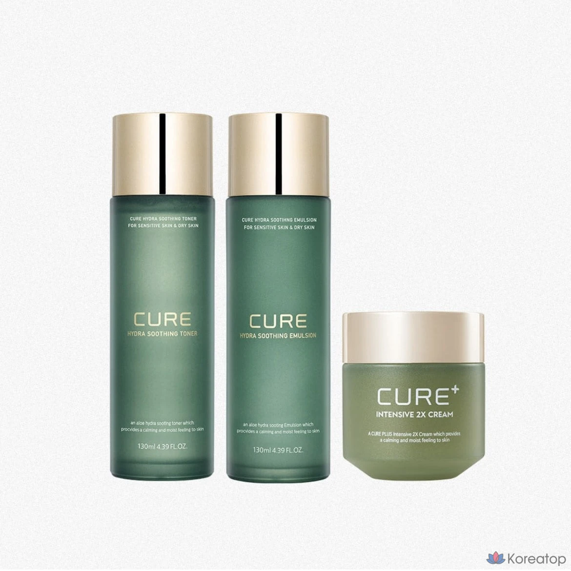 Тоник с алоэ вера, увлажняющий и успокаивающий, охлаждающий, эмульсия для решения проблемной кожи, 2 крема, 1 набор