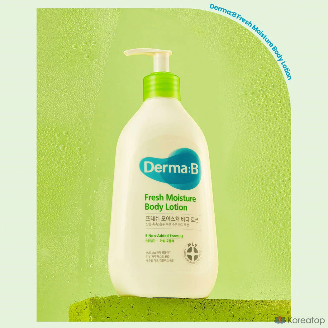 Лосьон для тела DERMA:B Fresh Moisture Body Lotion Special Set, 420 мл, 1 шт.