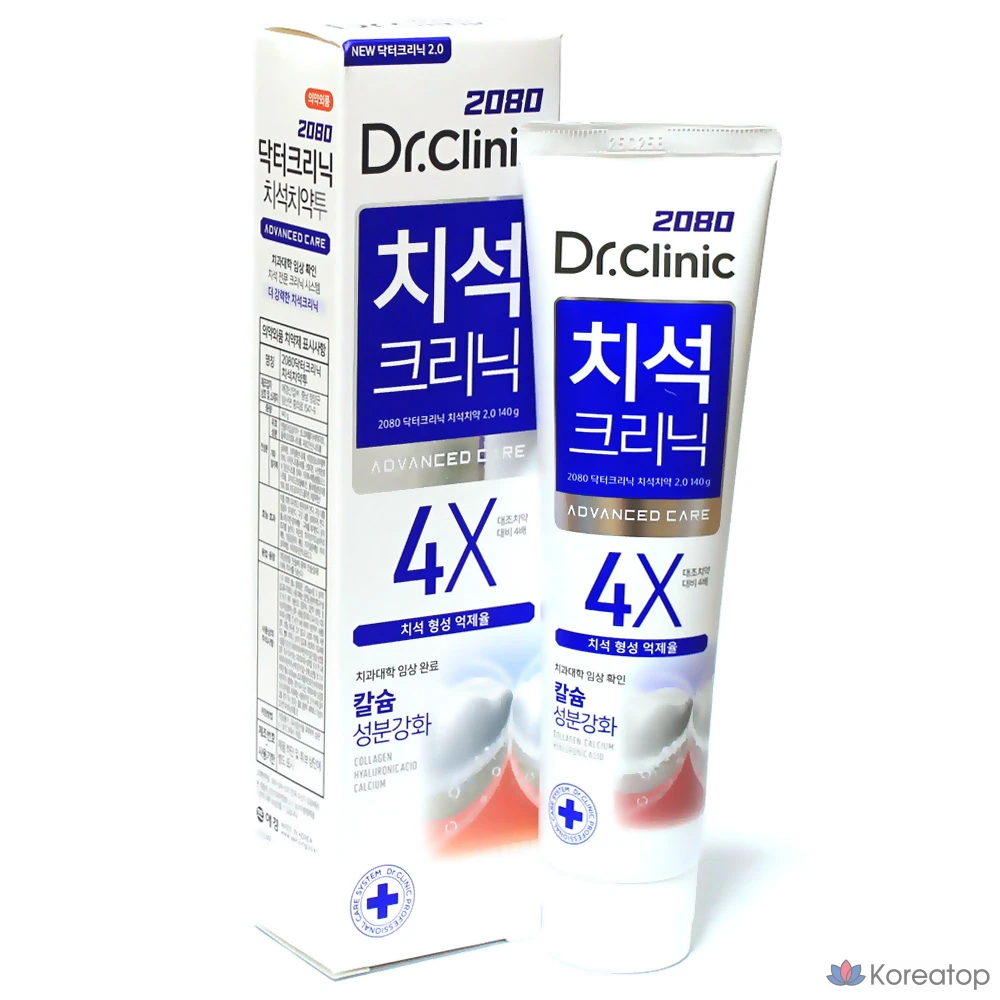 Зубная паста Dental Clinic 2080 Dr. Clinic Tartar Care, 140 г, 1 шт.